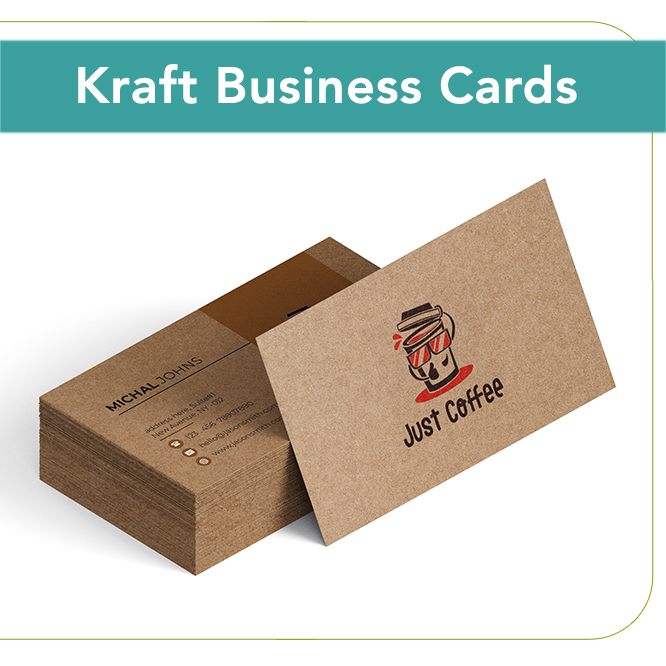 Brown Kraft Business Cards