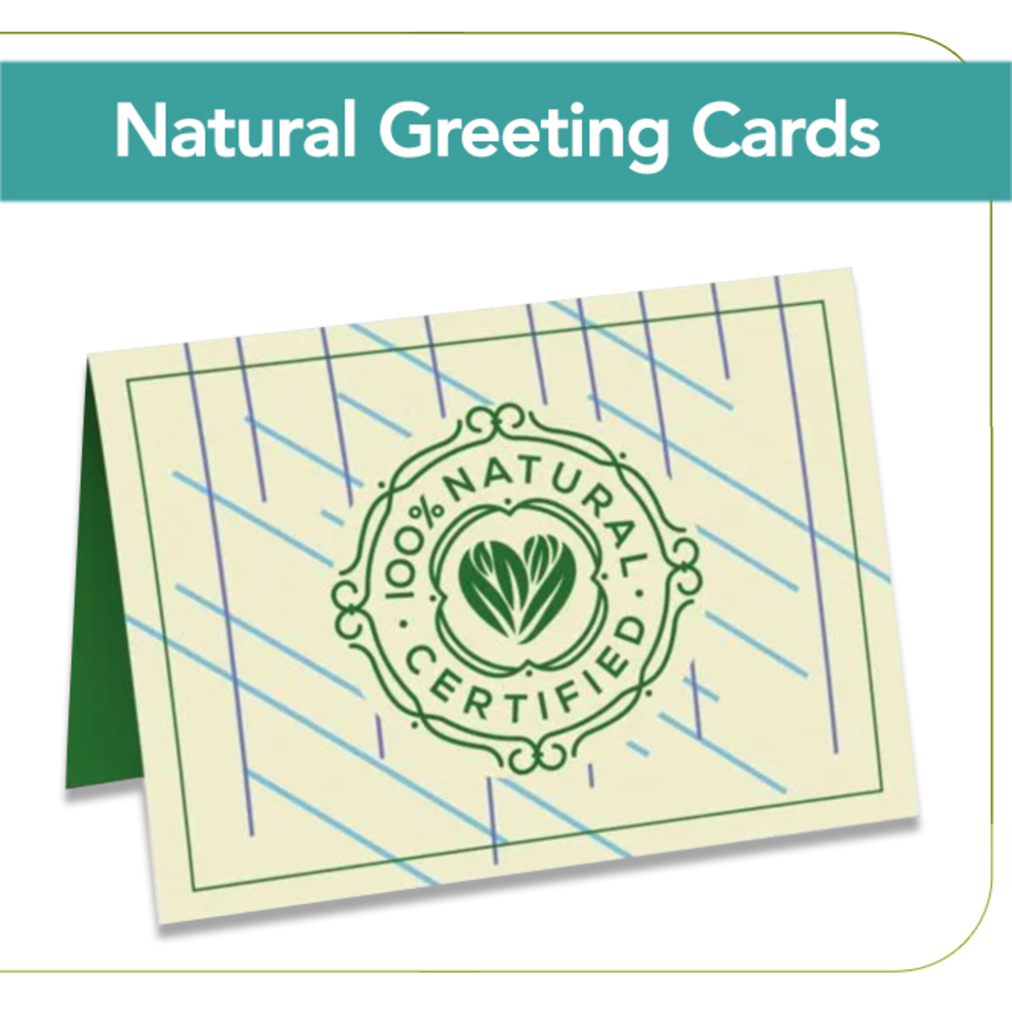Natural 14PT Greeting Cards